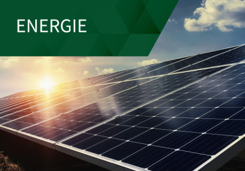 Solar Panel mit Sonneneinstrahlung Energie